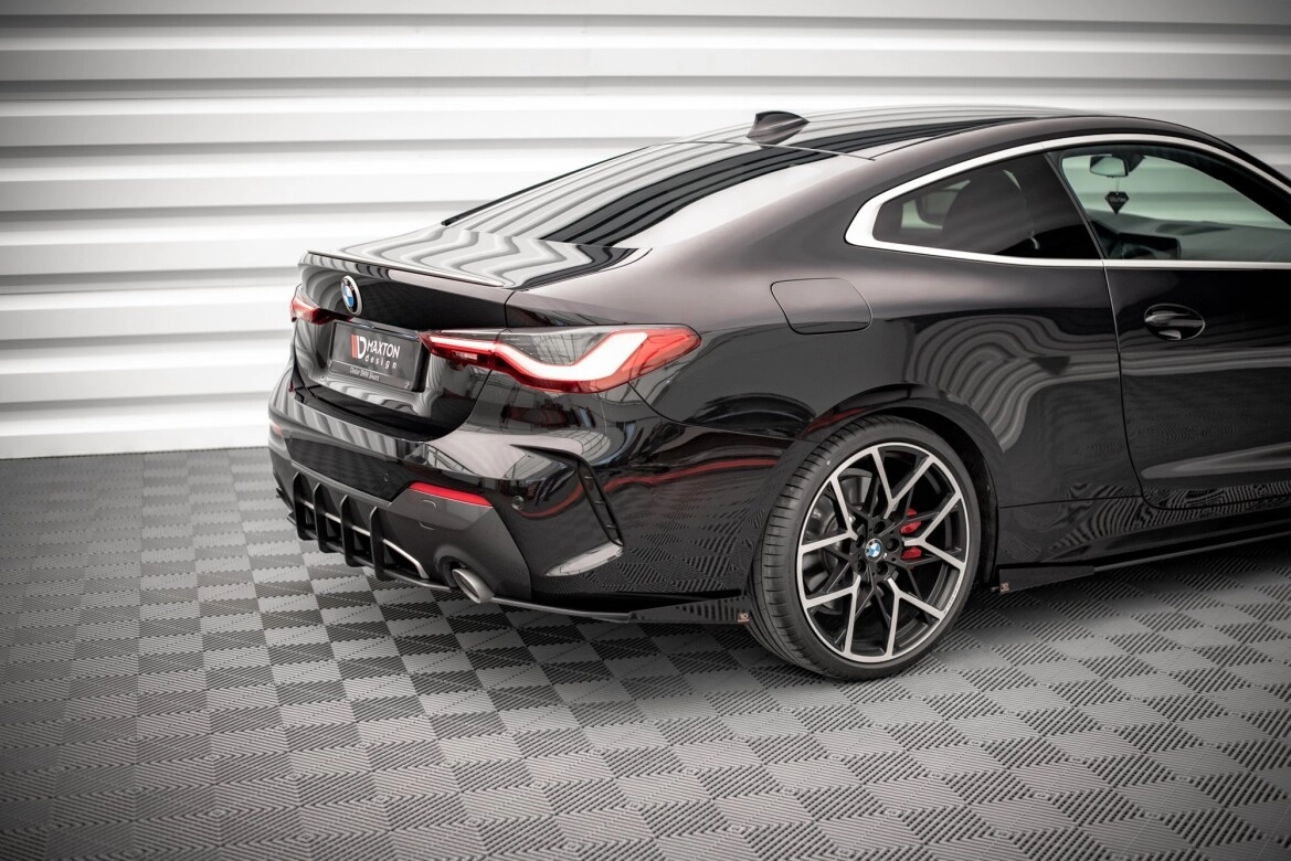 Diffusor Flaps passend für BMW 4er M-Paket G22 / G23 / G22 FL / G23 FL schwarz Hochglanz