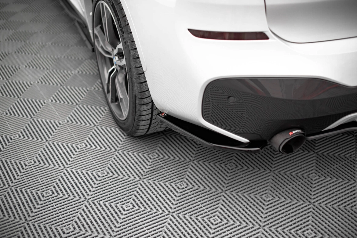 Diffusor Flaps passend für BMW X1 M-Paket F48 / F48 FL schwarz Hochglanz