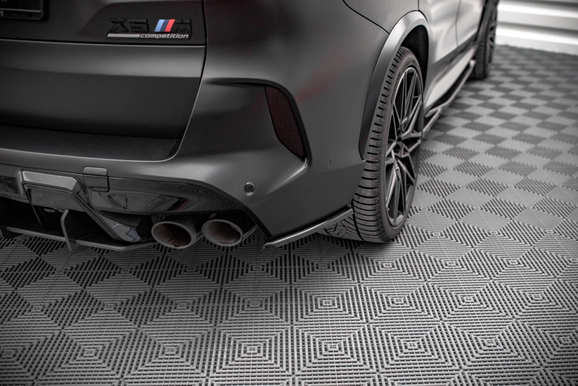 Diffusor Flaps passend für BMW X5M F95 schwarz matt