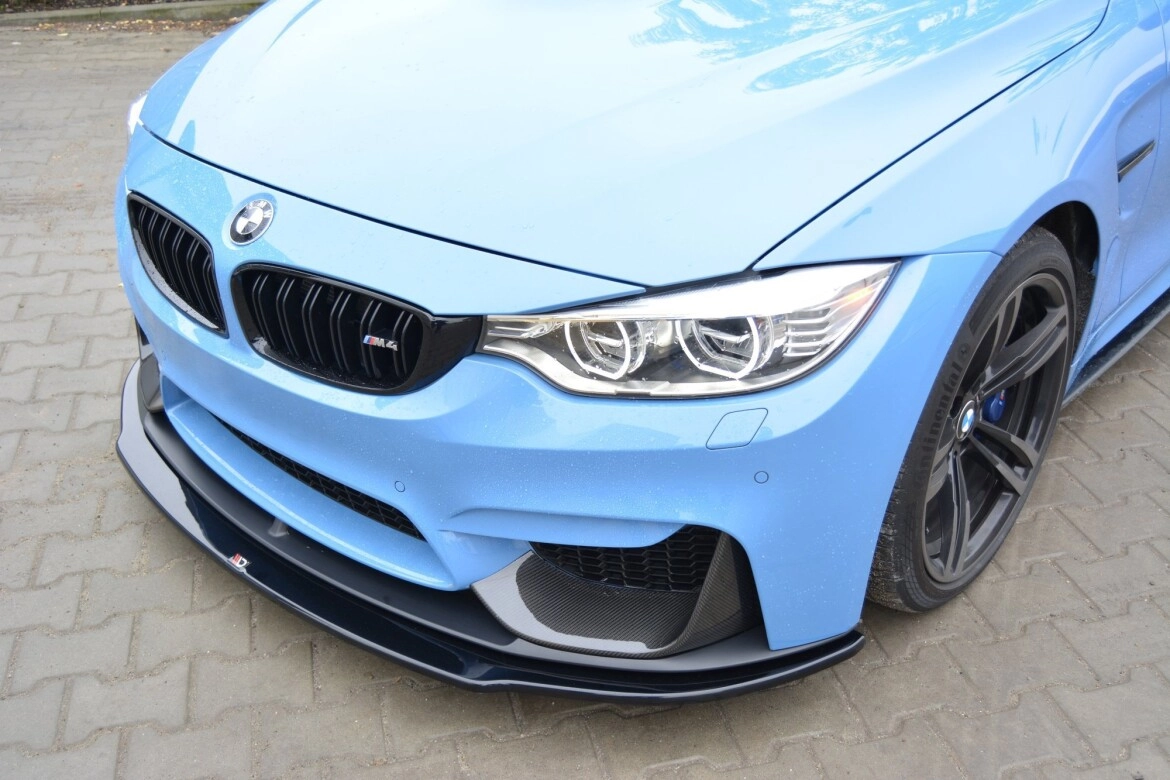 Frontlippe passend für BMW M4 F82 M-performance schwarz Hochglanz