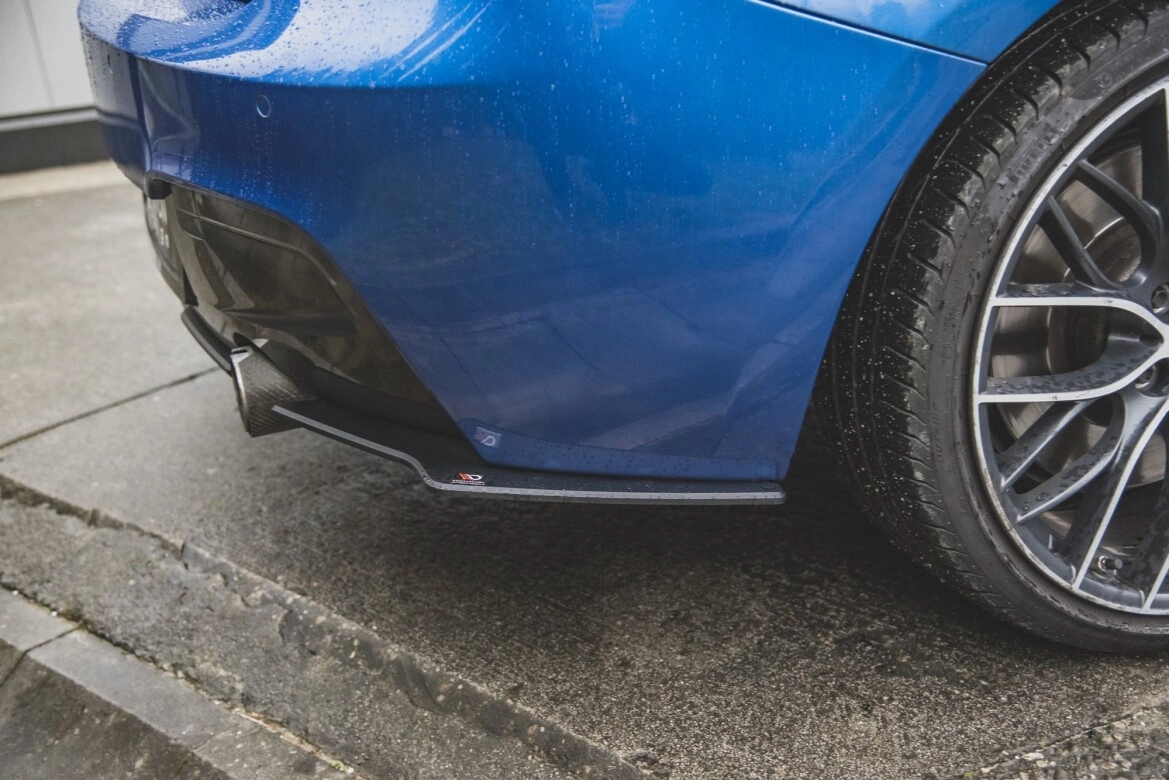 Diffusor Flaps passend für BMW M135i F20 schwarz matt