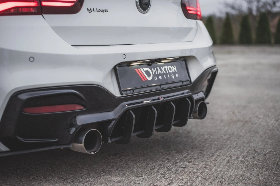 Heckansatz Diffusor V.4 passend für BMW M140i schwarz matt