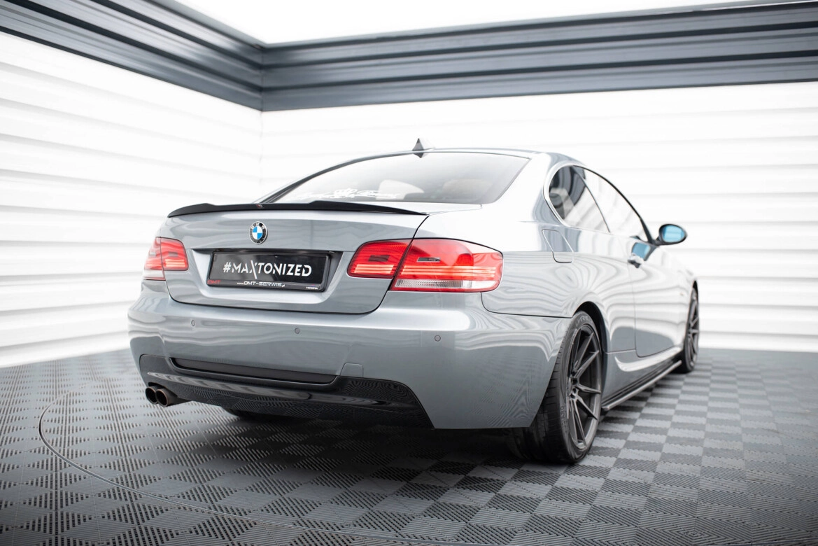 Heckspoiler Lippe passend für BMW 3er M-Paket Coupe E92 schwarz Hochglanz