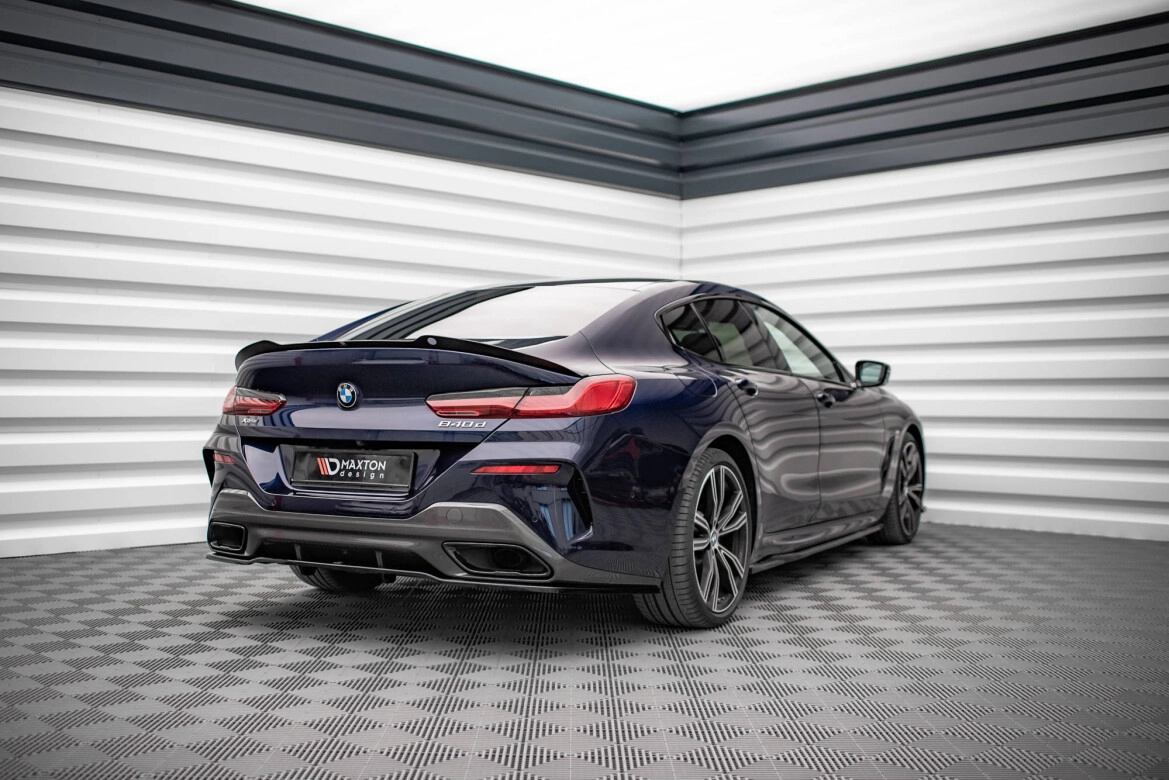 Heckspoiler Lippe passend für BMW 8 Gran Coupe M-Paket G16 schwarz Hochglanz