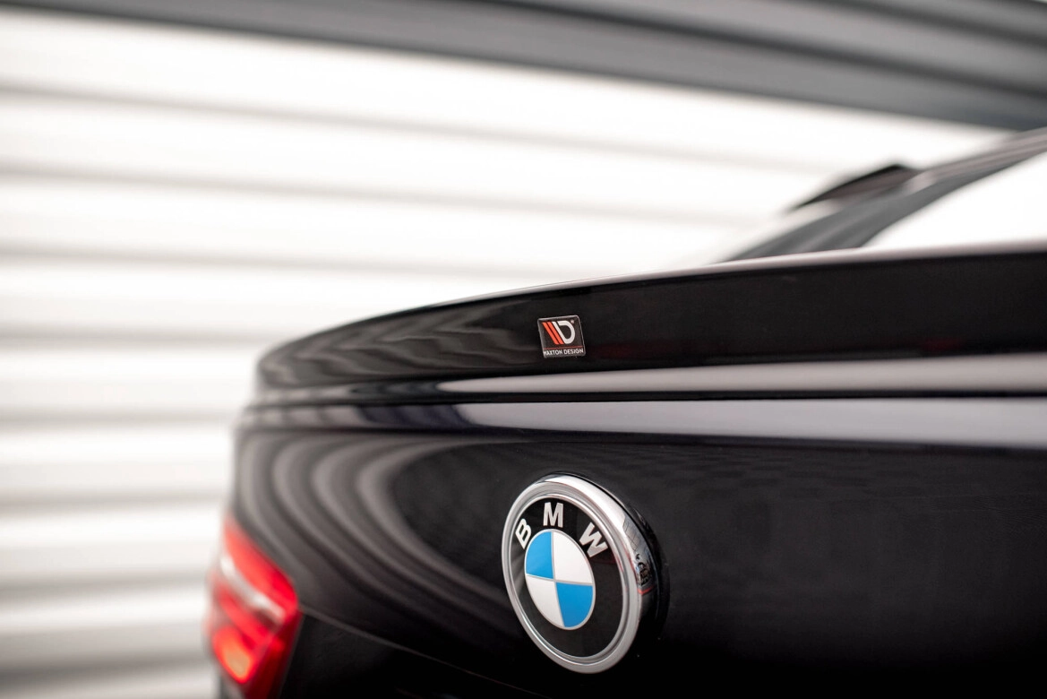 Heckspoiler 3D V.2 passend für BMW X6 F16 M-Paket / X6 M F86 schwarz Hochglanz