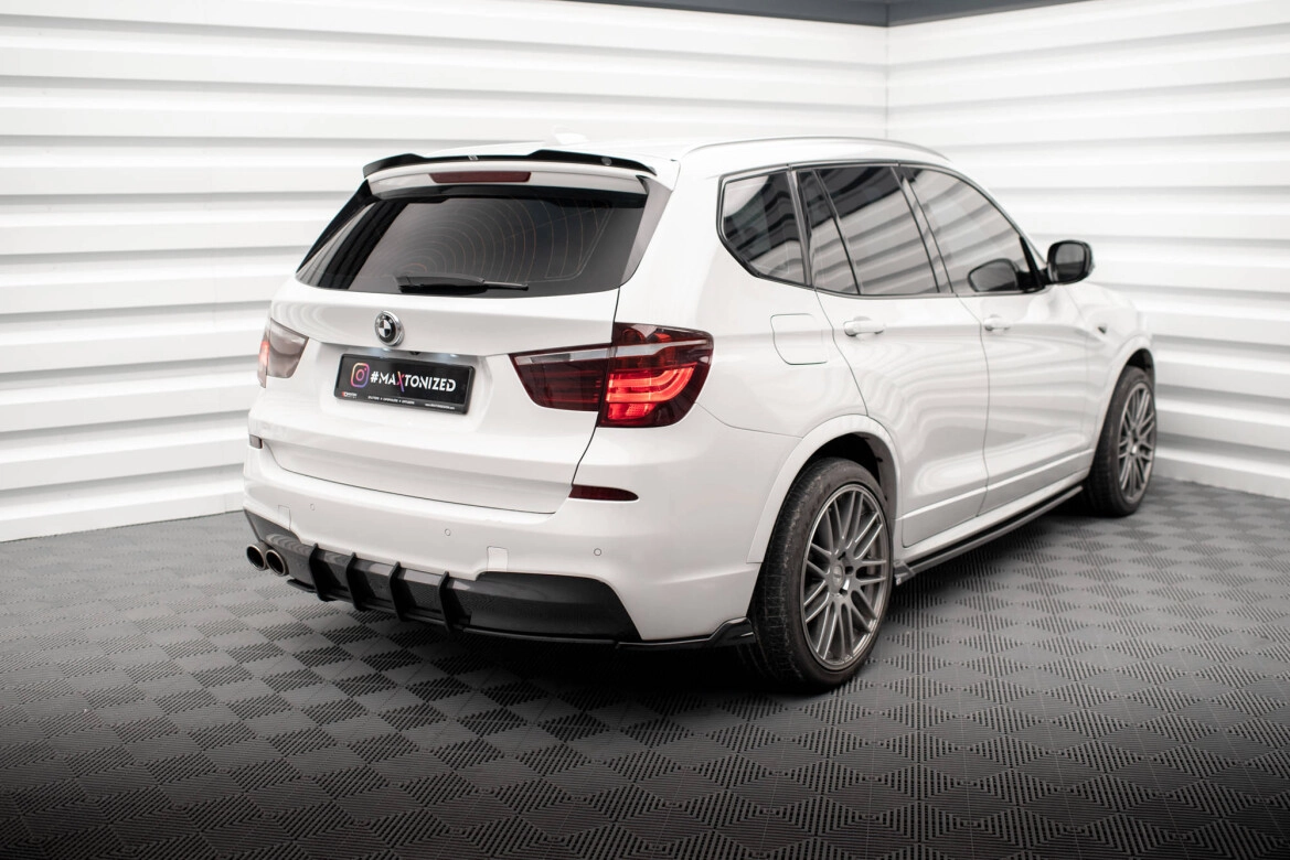 Heckspoiler Lippe passend für BMW X3 M-Paket F25 schwarz Hochglanz