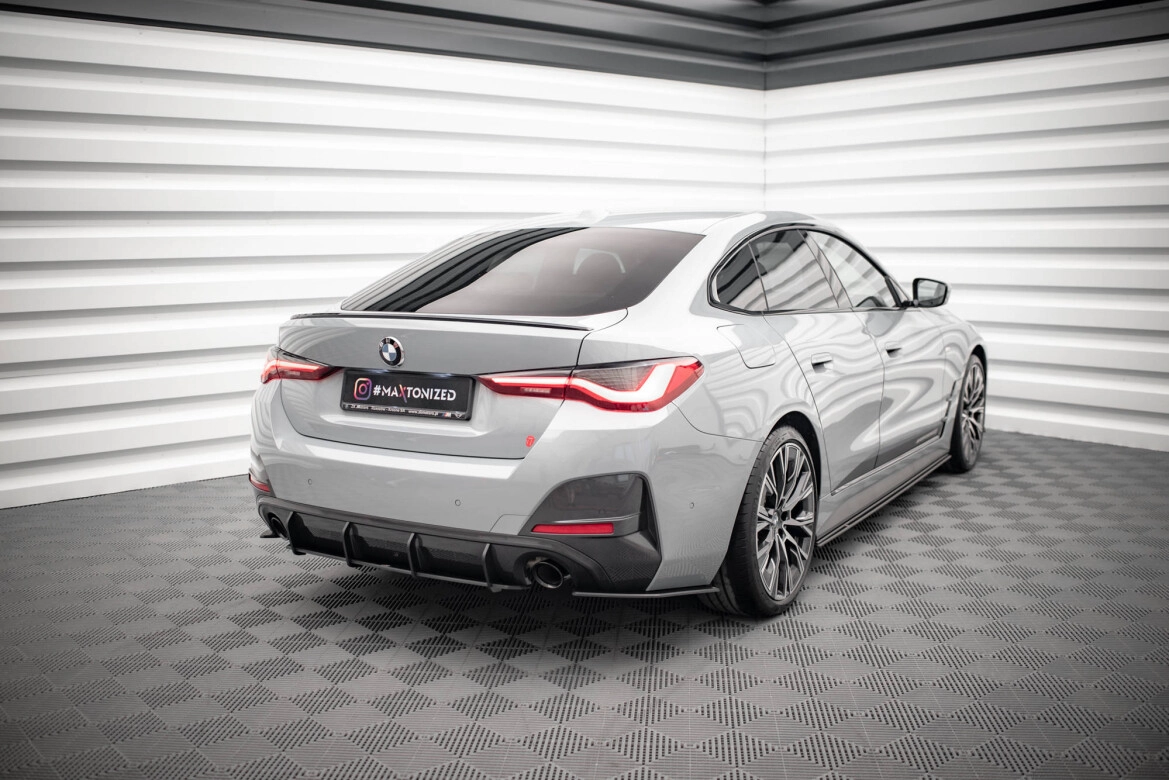 Diffusor Flaps passend für BMW 4er Gran Coupe M-Paket G26 schwarz matt