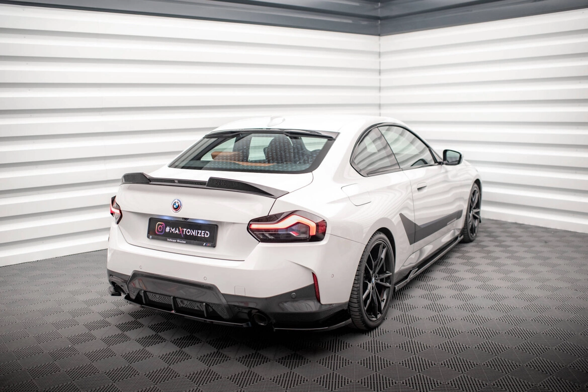 Diffusor Flaps V.2 passend für BMW 2 Coupe M-Paket G42 schwarz Hochglanz