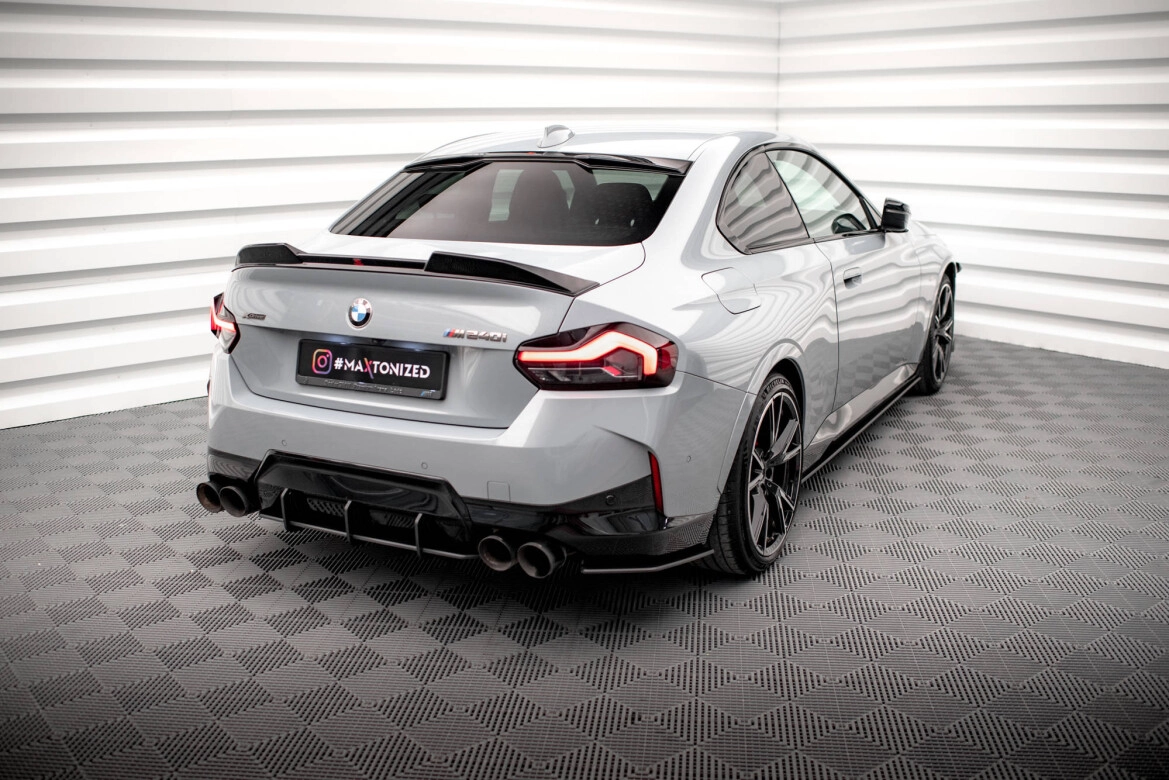 Diffusor Flaps passend für BMW 2 Coupe M240i G42 schwarz matt