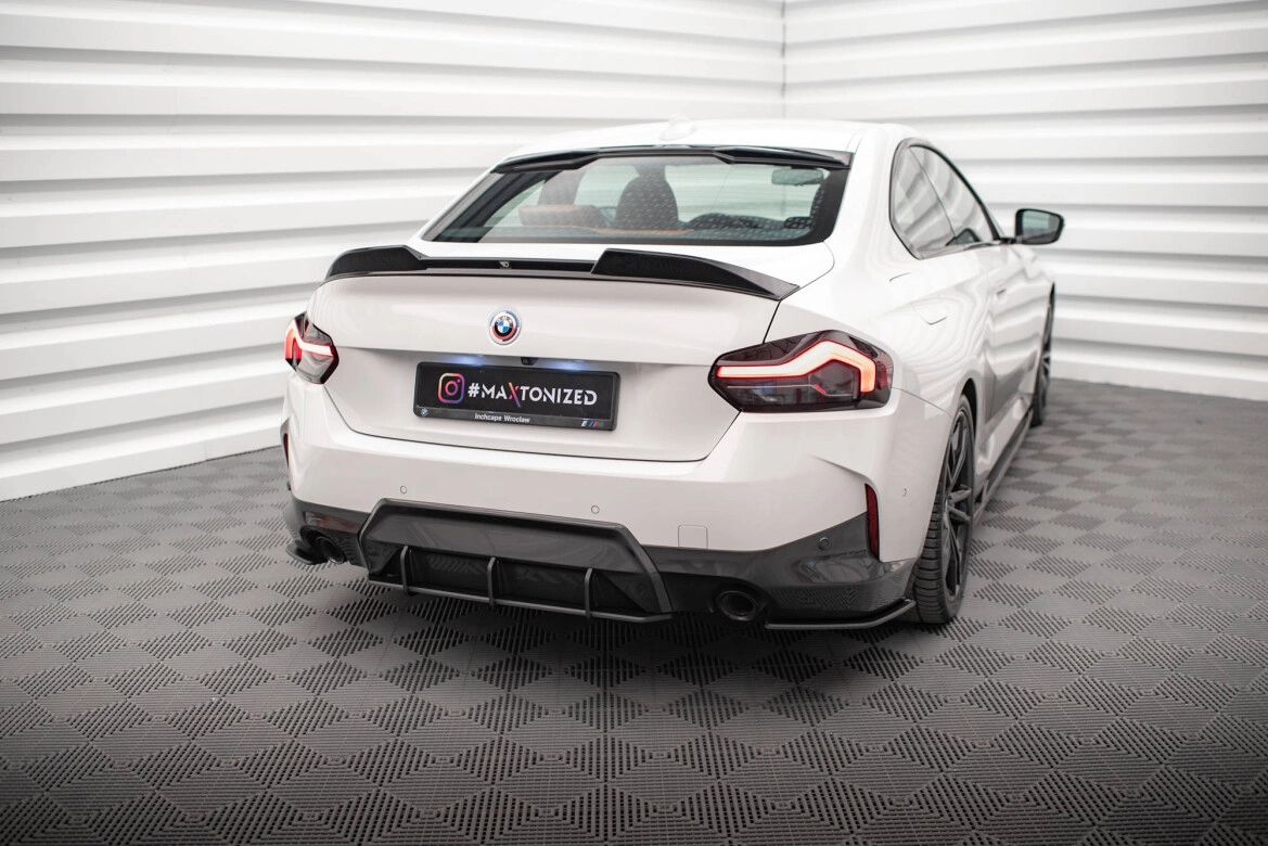 Diffusor Flaps passend für BMW 2 Coupe M-Paket G42 schwarz matt
