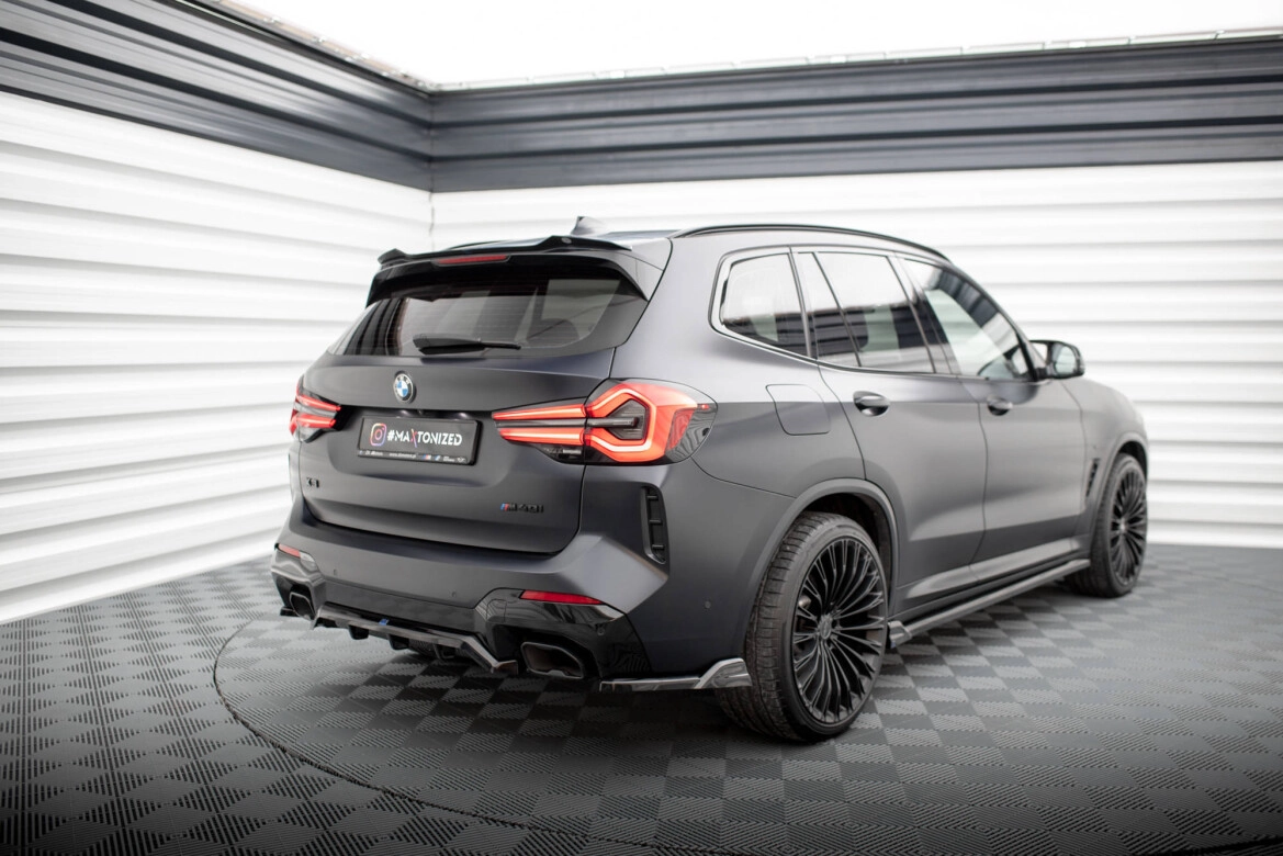 Diffusor Flaps passend für BMW X3 M-Paket G01 FL schwarz Hochglanz