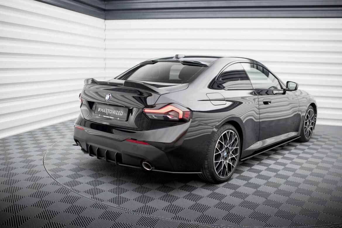 Diffusor Flaps passend für BMW 2 Coupe G42 schwarz matt