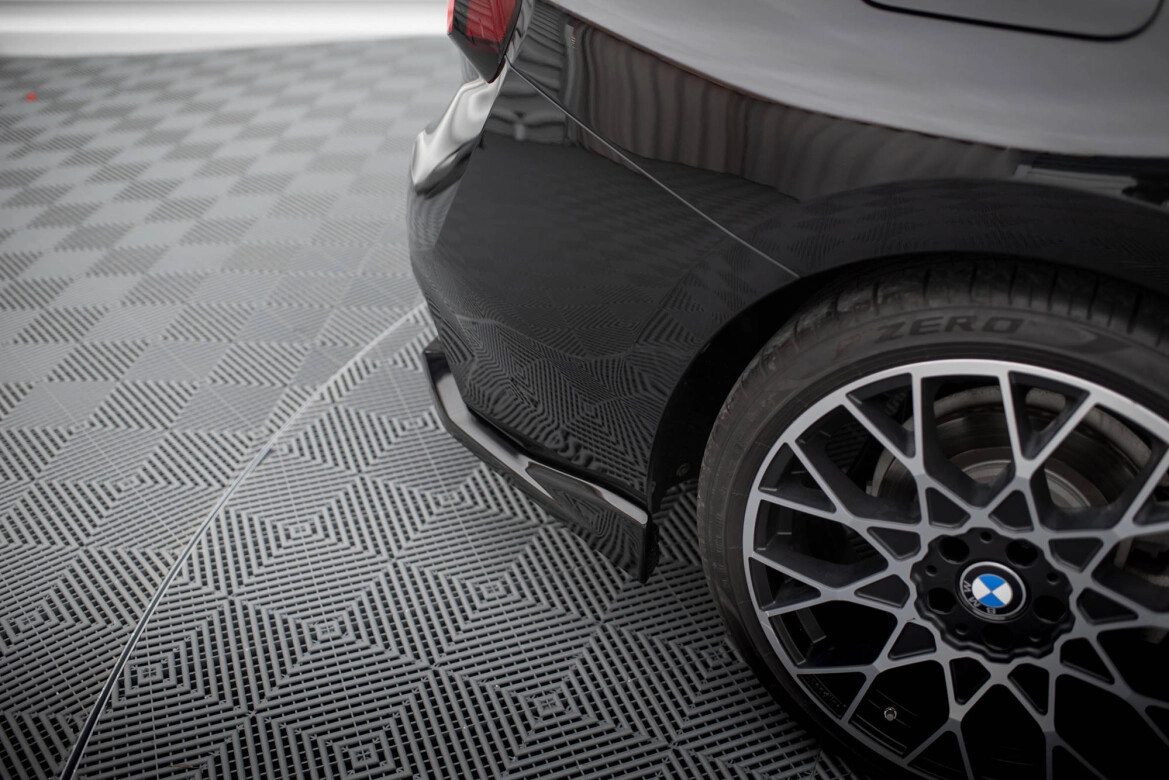 Diffusor Flaps V.2 passend für BMW 2 Coupe G42 schwarz Hochglanz