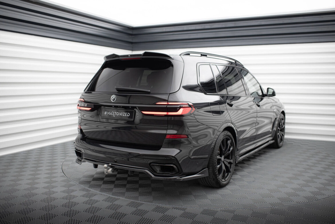 Diffusor Heckansatz passend für BMW X7 M-Paket G07 FL schwarz Hochglanz