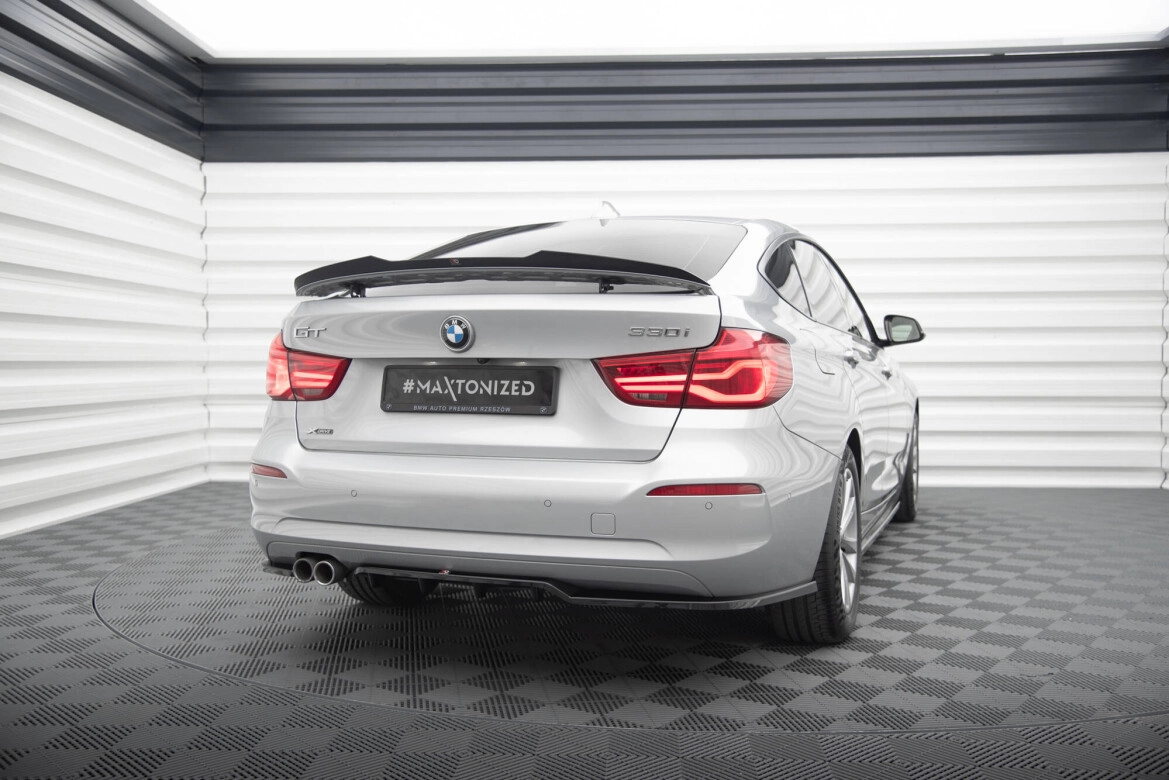 Diffusor Heckansatz passend für BMW 3er GT F34 FL schwarz Hochglanz