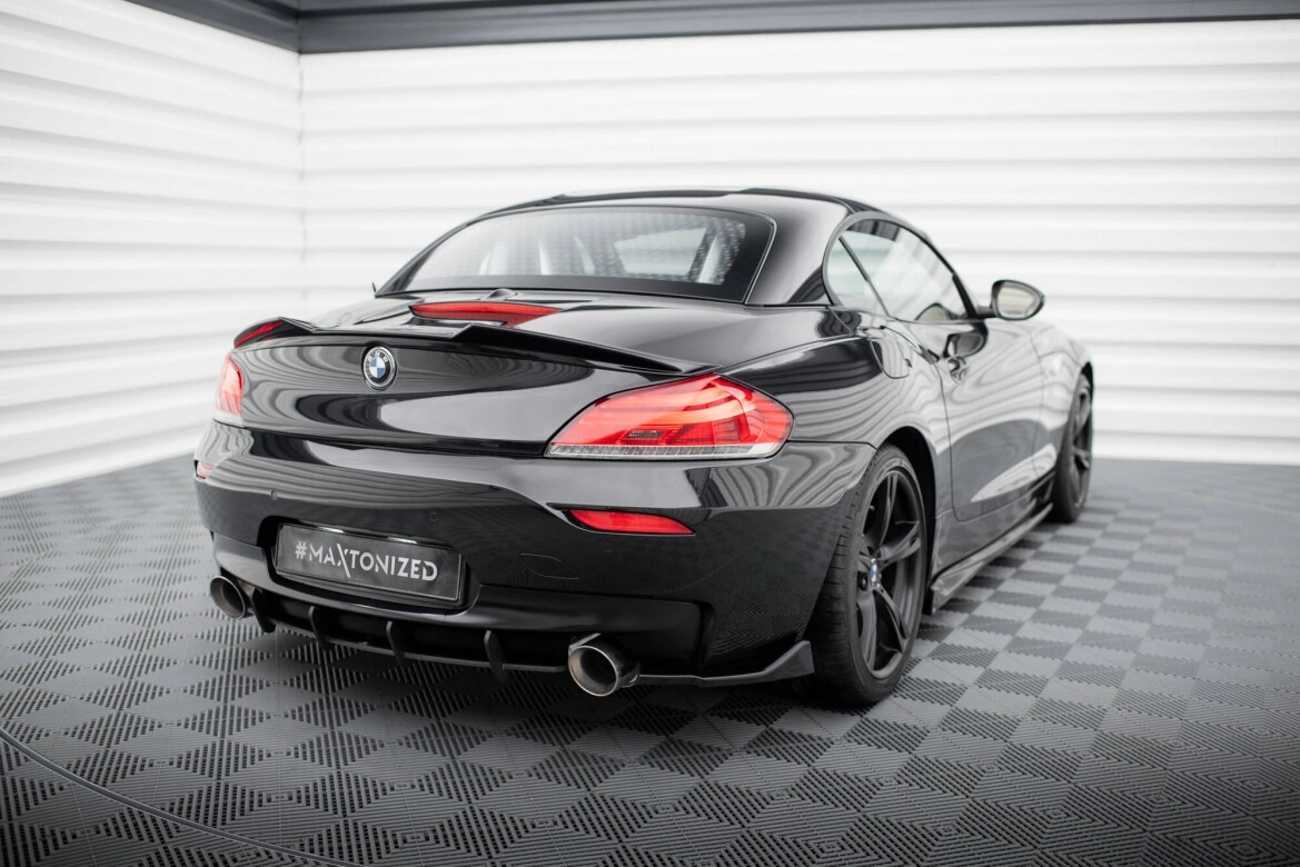 Heckansatz Diffusor passend für BMW Z4 M-Paket E89 FL schwarz matt