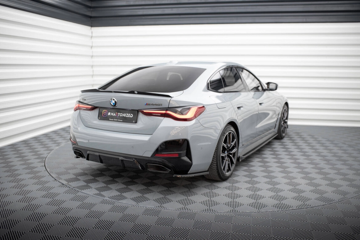 Diffusor Flaps V.1 passend für BMW M440i Gran Coupe G26 schwarz Hochglanz