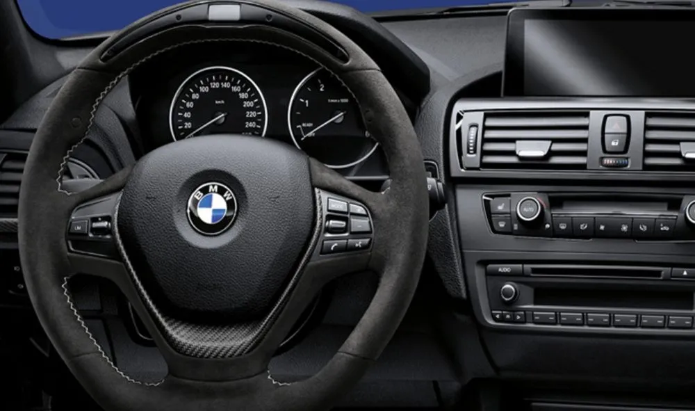 BMW M Performance 1er 2er 3er 4er Lenkrad mit Carbonblende und Race Display
