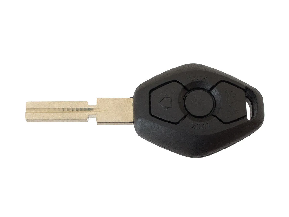 Schlüssel Gehäuse mit Rohling Funkfernbedienung für BMW E36 E39 E46 E38 E83 E53