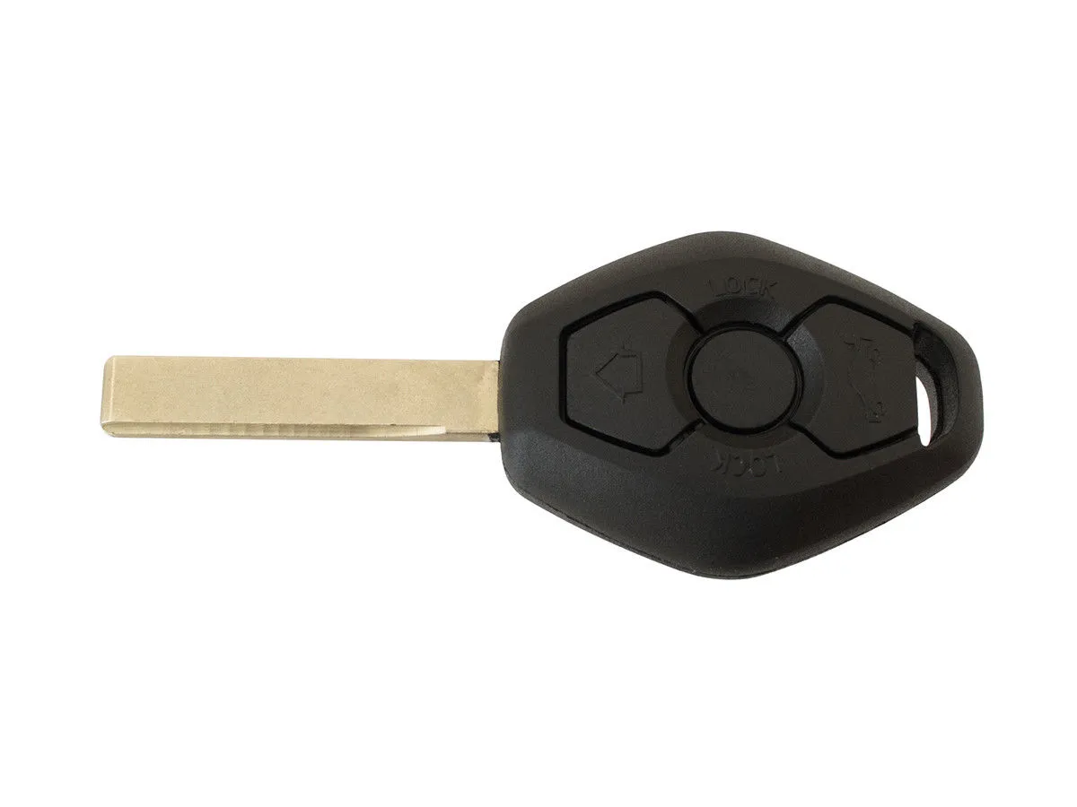Schlüssel Gehäuse Rohling Funkfernbedienung #V1 für BMW E36 E39 E46 E38 E83 E53