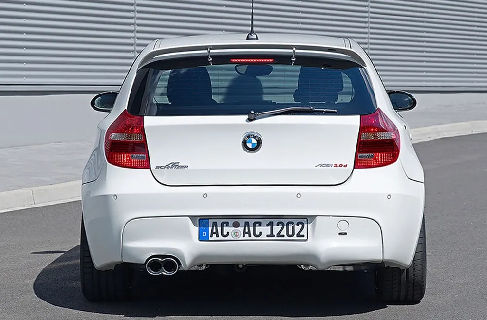 AC Schnitzer Heckschürzeneinsatz für BMW 1er E81/E87