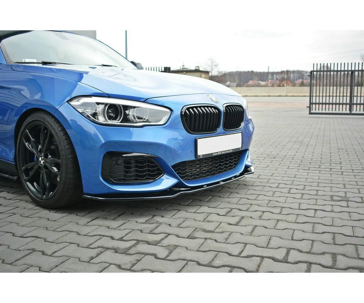 Diffusor Frontlippe für BMW F20 F21 Facelift M-Paket Frontspoiler Lippe Glanz