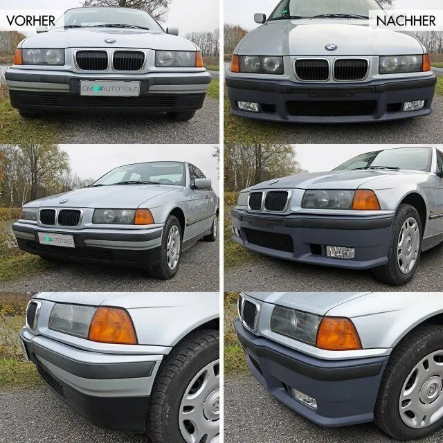 SPORT Stoßstange passt für BMW E36 ALLE MODELLE auch M M3  GT EVO Lippe   ABE