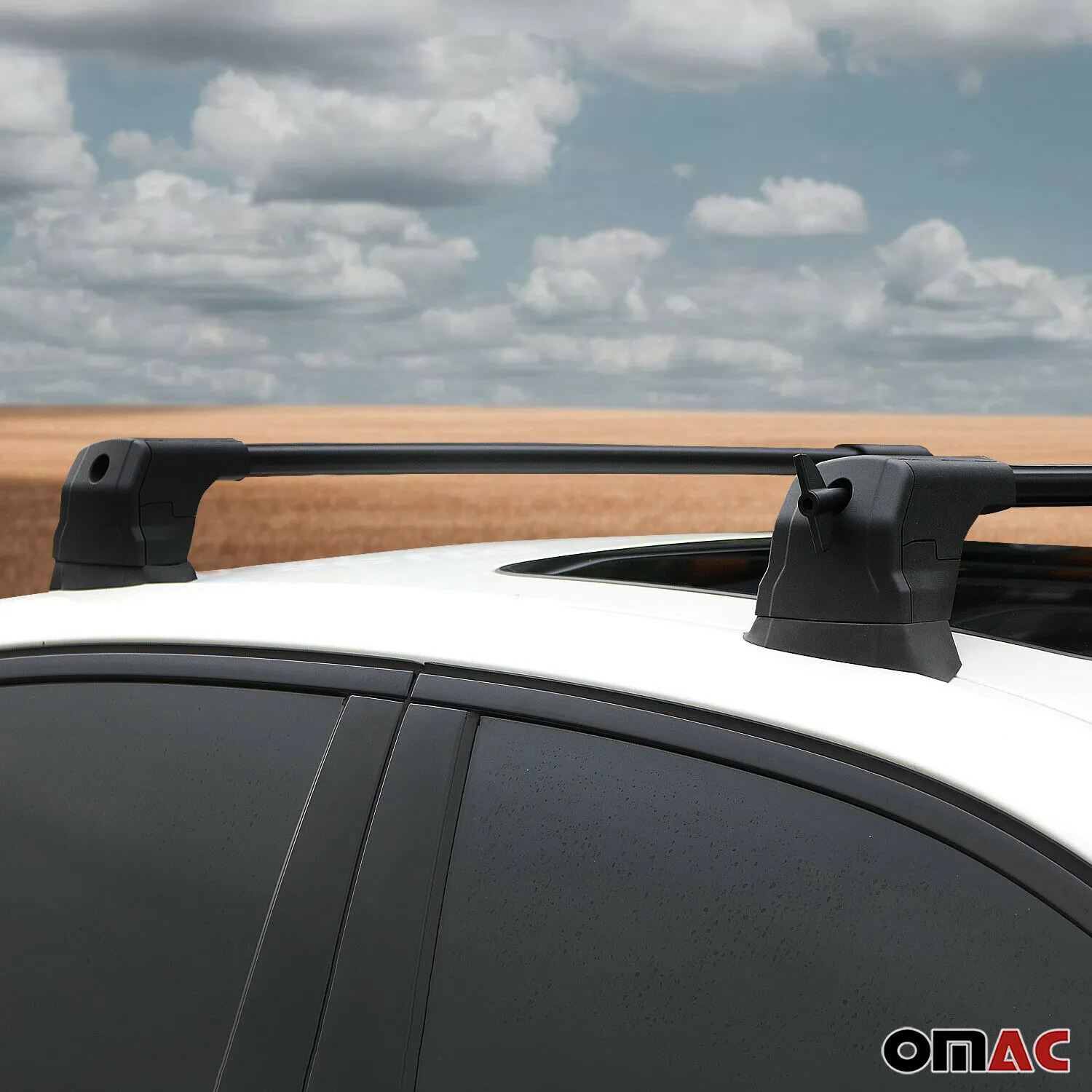 Dachträger Grundträger für BMW 1er F20 2011-2020 Gepäckträger Alu Schwarz 2x
