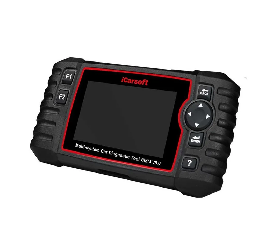 iCarsoft OBD2-Diagnosegerät »BMM V3.0 - Profi Universeller Diagnosegerät für BMW / MINI / Rolls Royce OBD-2«, 10,16 cm (4 Zoll) TFT- Farbbildschirm
