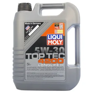 Longlife Motorenöl Top Tec 4200 5W-30 New Generation 5L