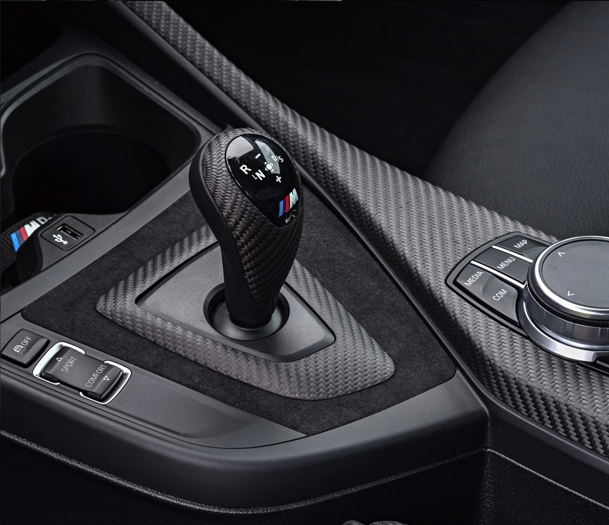 orig. BMW M Performance Interieur Kit Carbon Alcantara M2 F87 Automatik