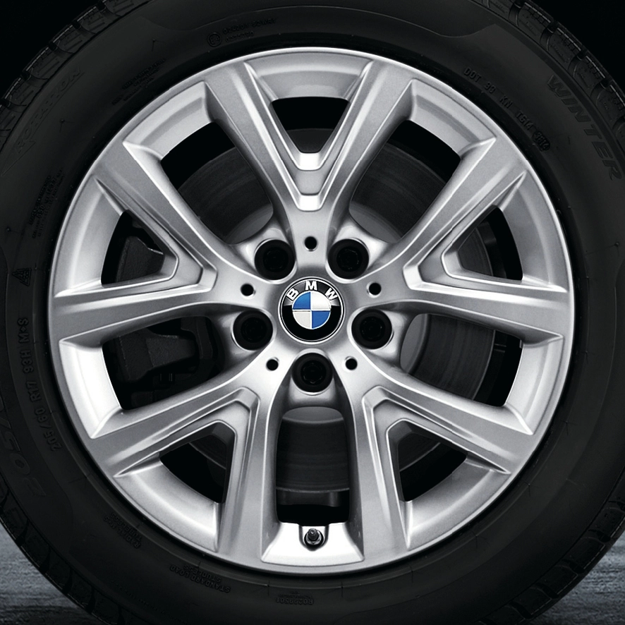 BMW 2er F45 2er F46 Winter Komplettradsatz Y-Speiche Reflexsilber 574