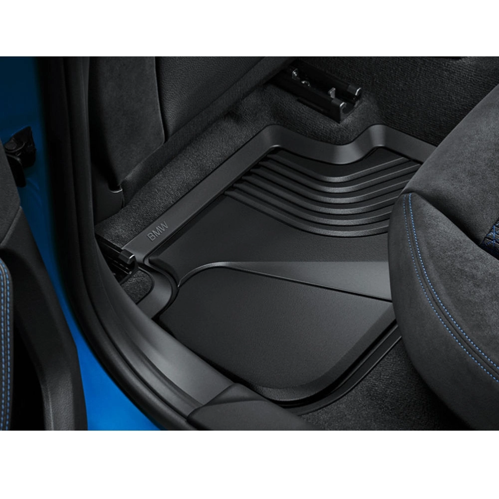 BMW Fußmatten Allwetter hinten Schwarz 1er F40 2er F44 51472469123