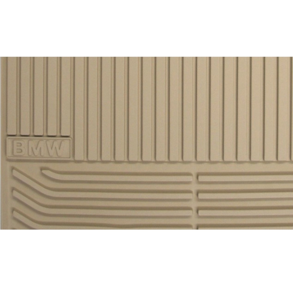 BMW Allwetter Fußmatten hinten Beige 5er F07 GT LCI