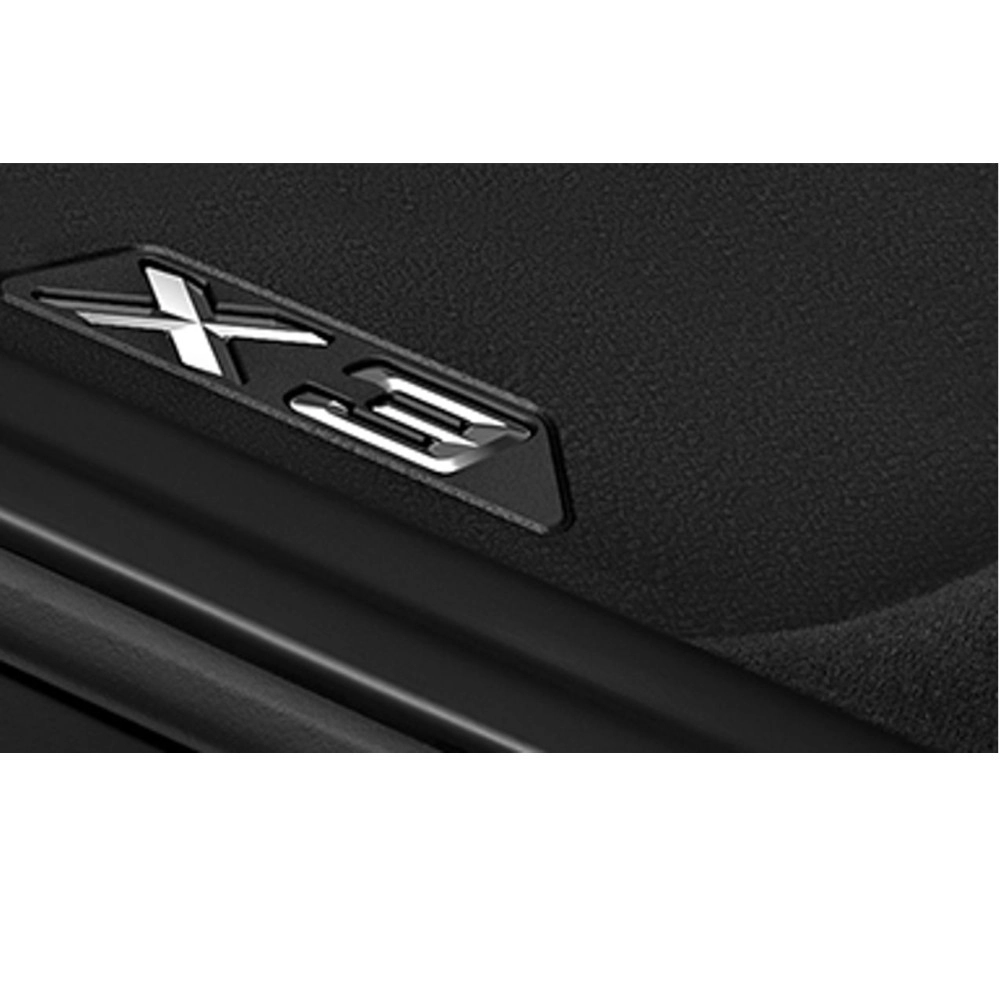 BMW Allwetter Fußmatten Floor Liner hinten Schwarz X3 G01 X3M F97