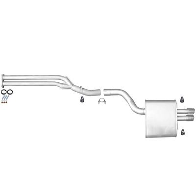 BMW 5er 535d Touring E60 E61 Mittelrohr Endtopf Auspuff Anbausatz