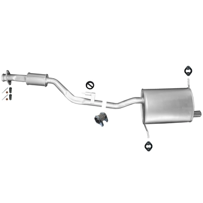 Bmw 3er E36 Compact 316 318 Endtopf Auspuff Auspuffanlage Anbausatz
