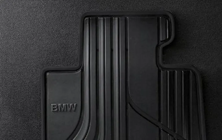 orig. BMW 4er F32 F33 F36 LCI Fußmatten Gummifussmatten Schwarz vorne mit xDrive