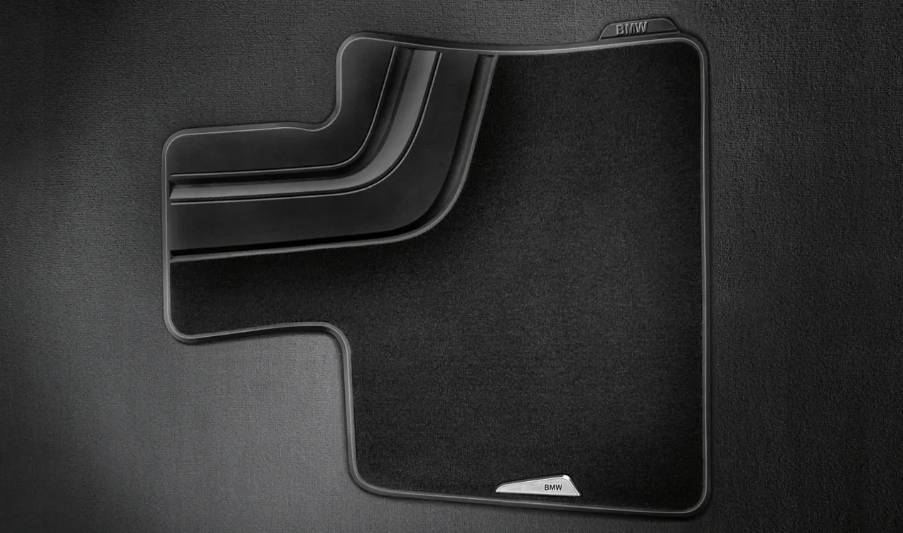 BMW Fußmatten Textil hinten BMW 3er F30 F31 F80 M3 4er F36 Basis