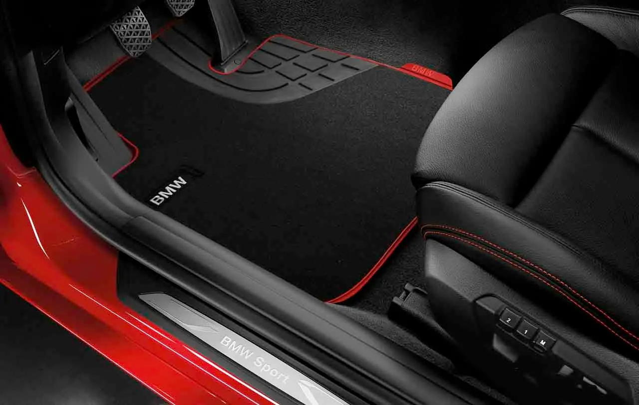 BMW Fußmatten Textil vorne BMW 3er F30 F31 F34 F80 M3 Sport Line Allrad