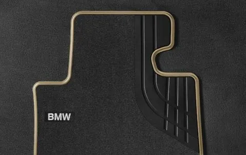 BMW Fußmatten Textil hinten BMW 3er F30 F31 F80 M3 4er F36 Modern