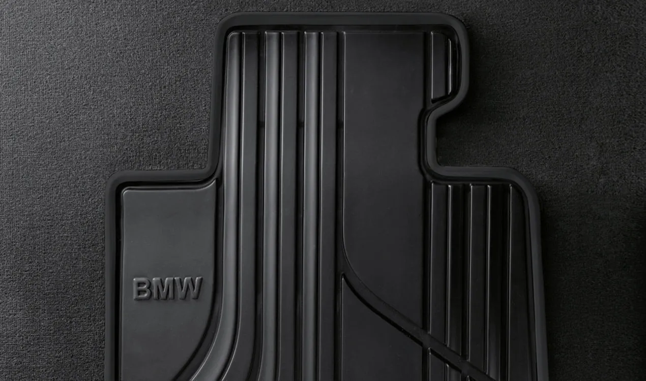 orig. BMW Allwetter Fußmatten Basis Hinten 3er F34 GT LCI