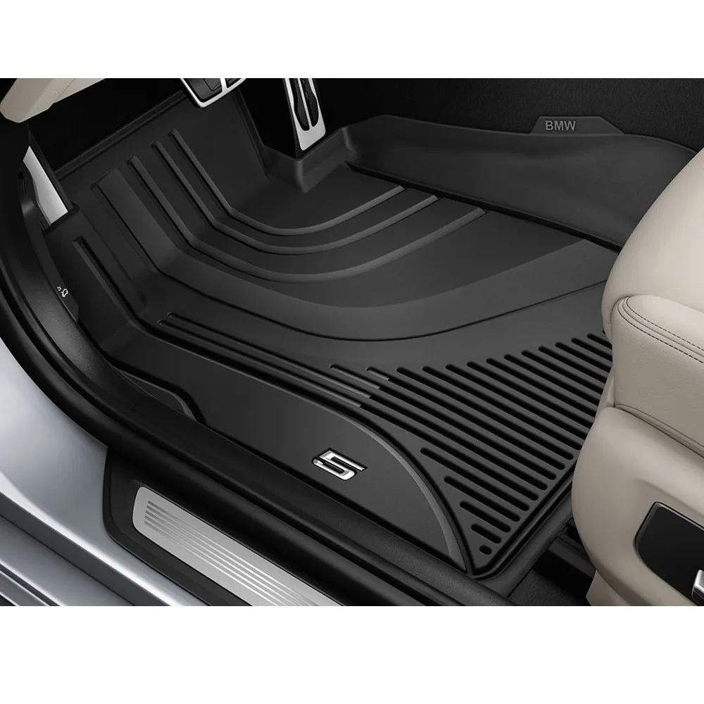 BMW Allwetter Fußmatten vorne Schwarz 5er G30 G31 M5 F90
