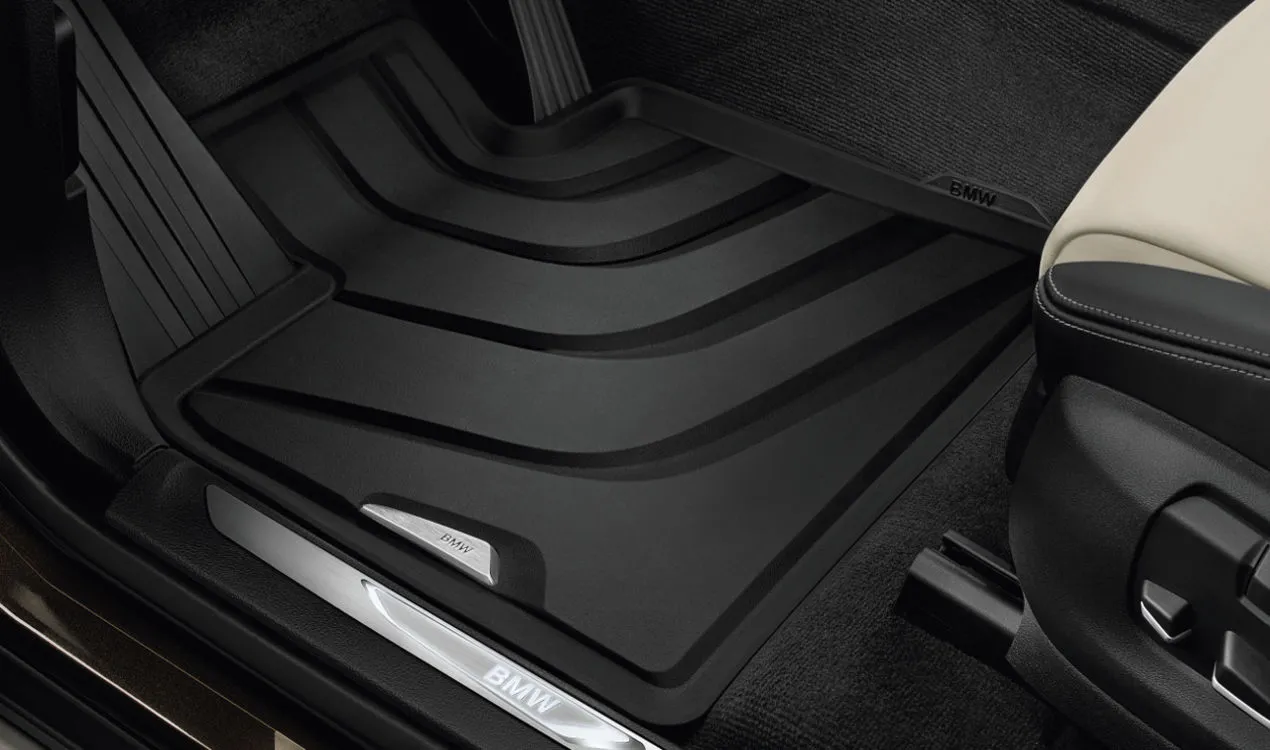 orig. BMW Allwetter Fußmatten Gummimatten Hinten X6 F16