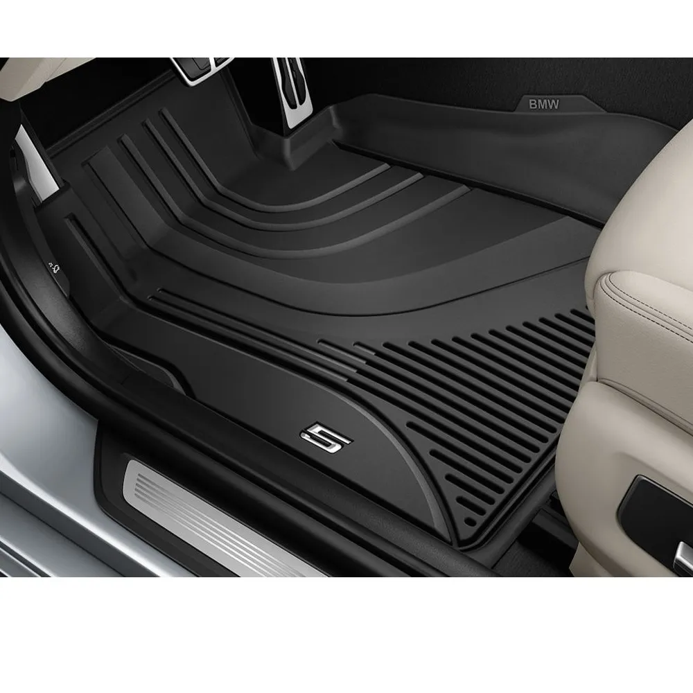 BMW Allwetter Fußmatten Floor Line vorne Schwarz 5er G30 G31 M5 F90