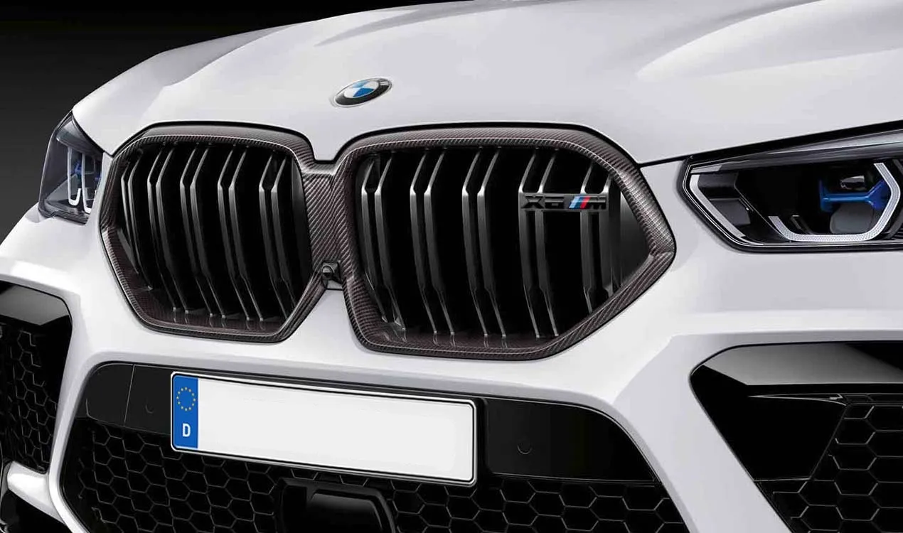 BMW M Performance X6 F96 Frontziergitter Carbon