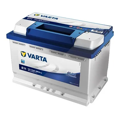 Varta Blue Dynamic Starterbatterie 74Ah 680 A E11 Ford: Focus II Vw: Caddy I, Golf IV, Golf VI, Golf V 5740120683132