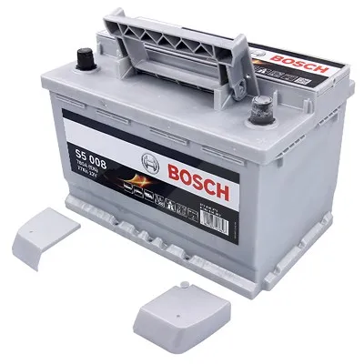 Bosch Starterbatterie S5 008 77Ah 780A 12V Renault: Clio II Vw: Golf IV, Golf VI, Golf V, Caddy I 0092S50080