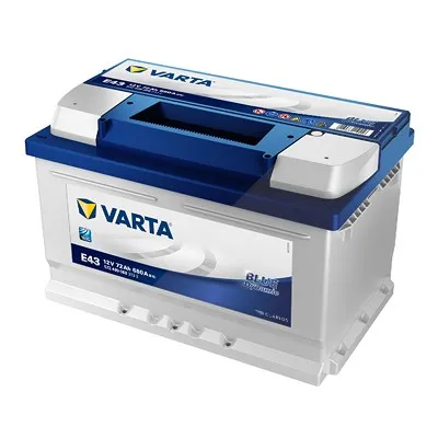 Varta Blue Dynamic Starterbatterie 72Ah 680 A E43 Ford: Focus II, Mondeo III, Fiesta IV Ren