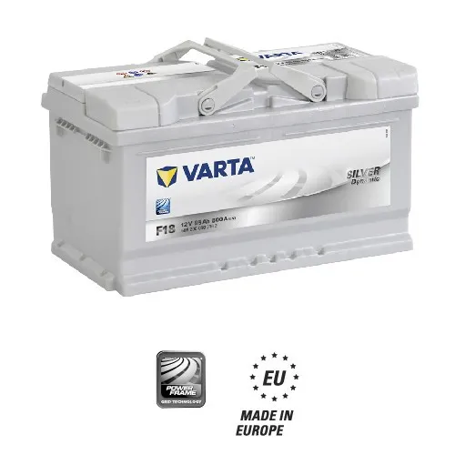 Varta  Silver Dynamic Starterbatterie 85Ah 800A F18 Chrysler: Voyager IV Ford: Focus III, Kuga I, Kuga II